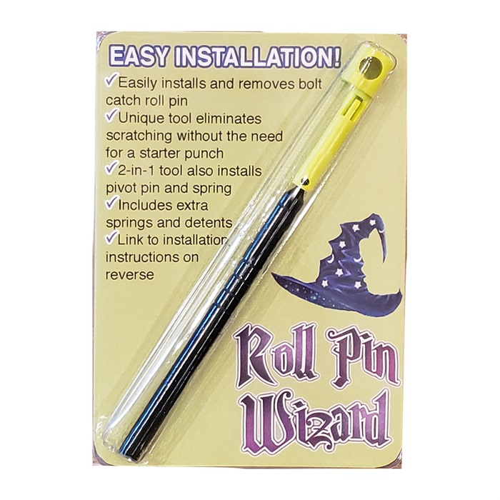 Roll Pin Wizard Bolt Catch Tool for AR-15 - Easily Install and Remove Roll Pins - Includes Extra Springs and Detents