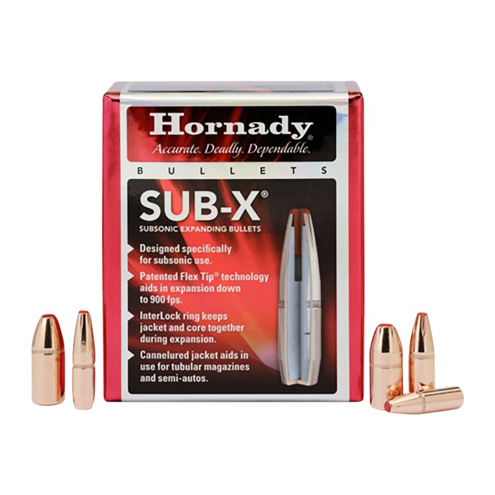 Sub-X 35 Caliber (0.357'') Bullets