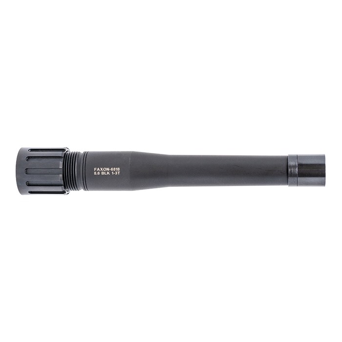 Faxon Firearms 700B863N8NMQ 8" 8.6 Blackout Barrel 1:3 Twist Palma Profile