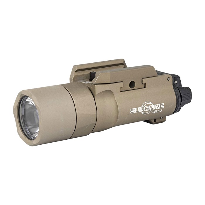 X300T TURBO HIGH CANDELA HANDGUN LIGHT THUMB SCREW TAN
