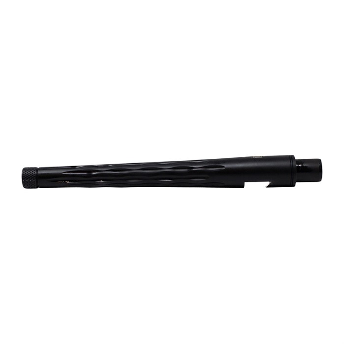 Faxon Firearms 12B216N8LMQ-T 8.5" Flame Fluted Barrel Threaded Black