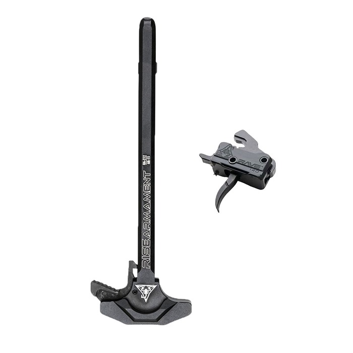 Rise Armament T017-212-BLK Rave 140 Trigger & Charging Handle AR-15