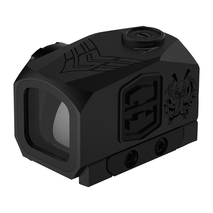 Swamp Fox Kraken Closed Emitter Green Dot Sight - Black | 1x16 3 MOA