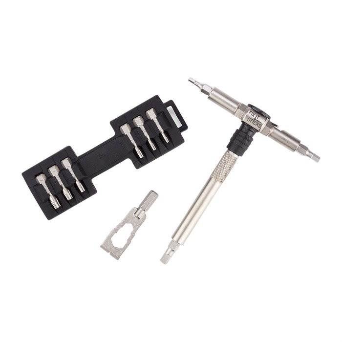 Fix It Sticks FISLHBHP Ratchet Locking Hex Drive with 15 Bits & Bracket