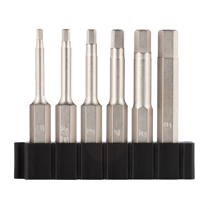 FIX IT STICKS Set of Six 2in Metric Hex Bits (FIS2BSAP)