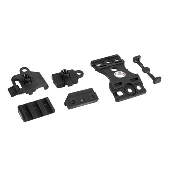 Unity Tactical KNU-FKB Knuckl Helmet Mount Kit Black No Lanyard