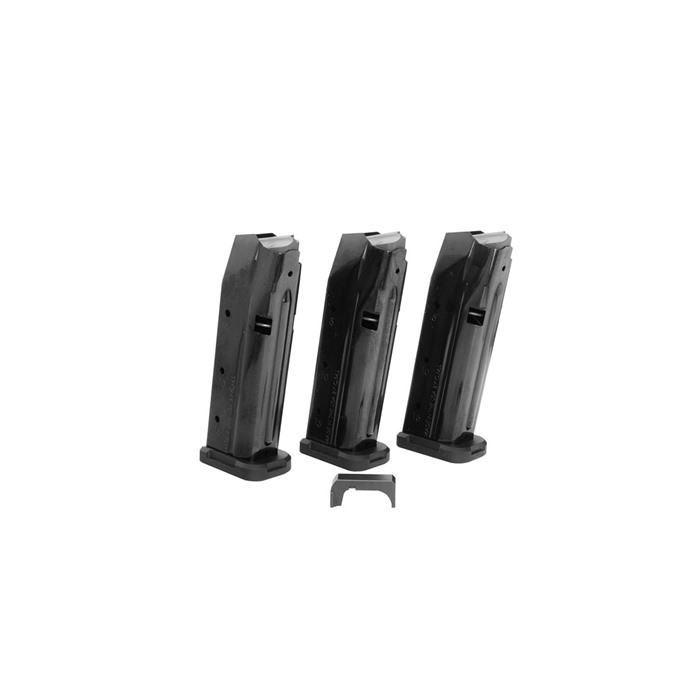 Shield Arms S15-Combo-3M-1C 9mm 15-Round Mag Kit Glock 43X/48 Black