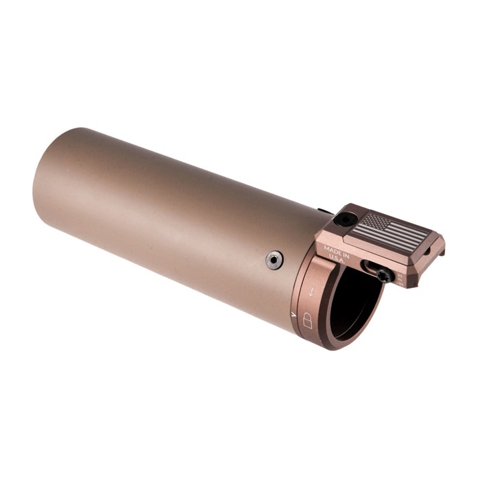 MODTAC 18B-004-652-T Suppressor Shield 6.5"x2" Coyote Tan w/ U-RAC