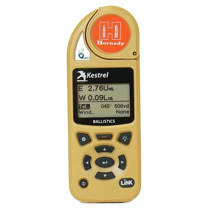 KESTREL 5700 BALLISTICS WEATHER METER W/HORNADY 4DOF LINK SAND
