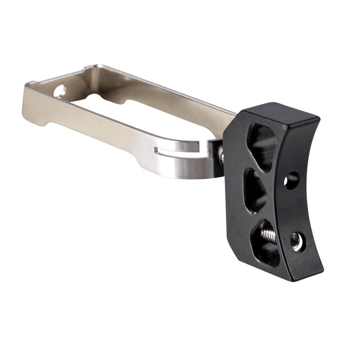 Atlas Gunworks 810040510021 1911 X-Line Curved Trigger Medium Black