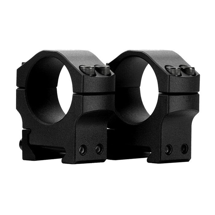 Modular Driven Technologies 30mm High Premier Scope Rings Black 1.25