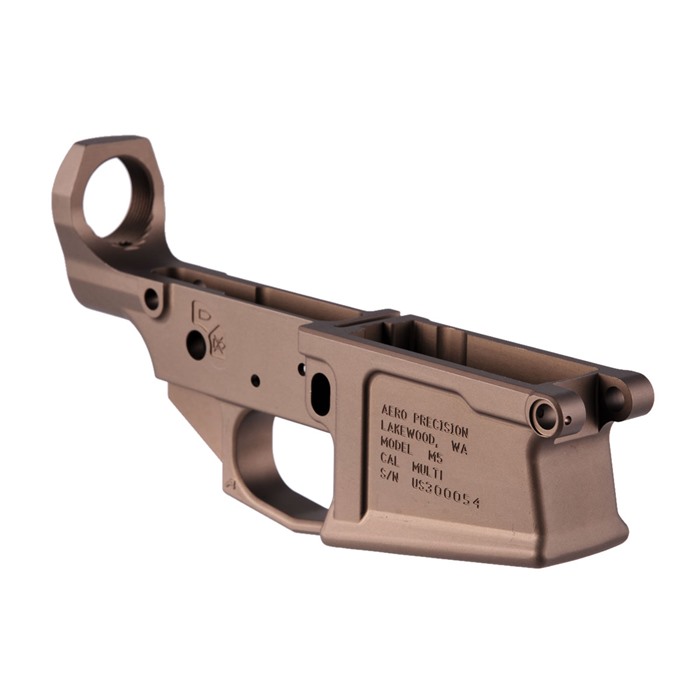 AERO M5 AR10 STRIPPED LWR KODIAK BRN