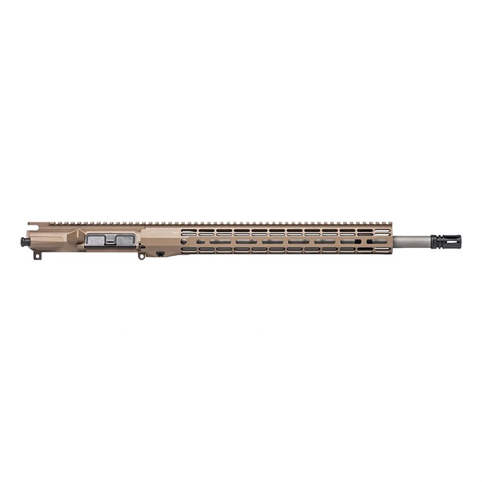 Aero Precision APAR700735M52 M4E1 6.5 Grendel Upper 18" FDE Threaded