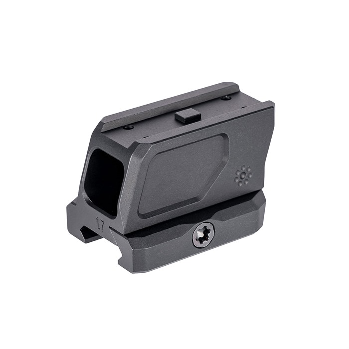 Arisaka OM-MICRO-17-BK Mount for Aimpoint Micro T-1/T-2, 1.7" Height, Black