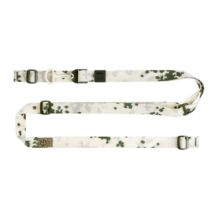 Edgar Sherman ESD-SL-SC Two-Point Nylon Sling Snow Camo - Edgar Sherman Design