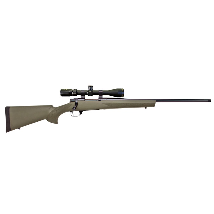 Howa GamePro 2 Bolt Action Rifle, 6.5 Creedmoor, 22" Threaded Barrel, 3-Round, Nikko Stirling 4-12x40 Scope, Hogue Overmolded OD Green Stock - HOWA - Best Price $592.60