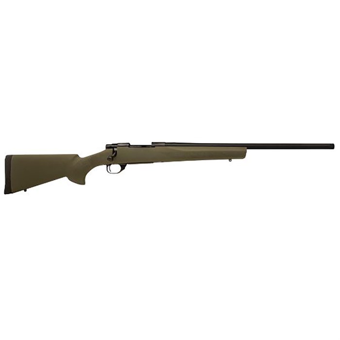 Howa M1500 Hogue HGR73103 308 Winchester 24" 4-Round Green Rifle