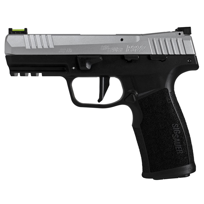 Sig Sauer P322 Optic Ready, 22LR, 4-Inch Barrel, Black, Includes Two 20-Round Magazines