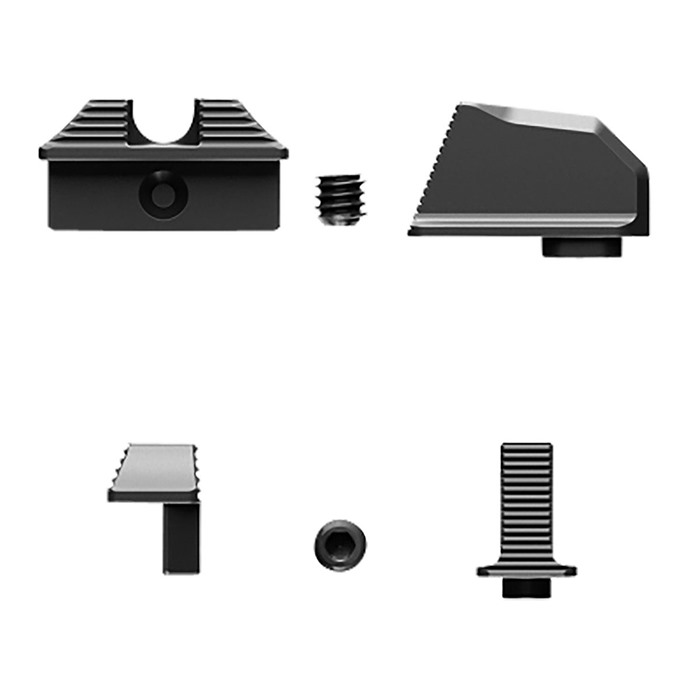 Radian Weapons G9003 Stealth Iron Sights for Walther PDP 2.0 RMR