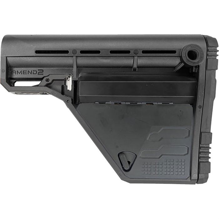 Amend2 AMS A2AMSFULLBLK Modular Mil-Spec Carbine Stock Black