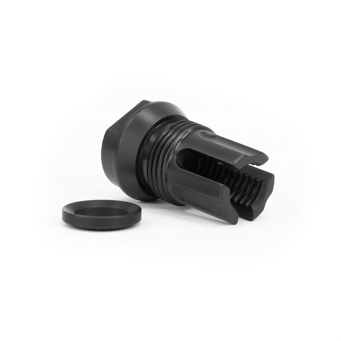 BREEK ARMS BRK4037 3FO-S Flash Hider 9mm 1/2"x36 Thread Black