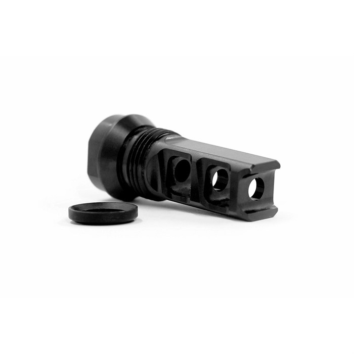 Breek Arms BRK4044 2BO 2-Port Muzzle Brake 30 Cal 5/8"x24 Black