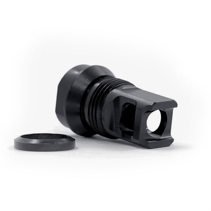BREEK ARMS BRK4050 2BO-S 9mm Muzzle Brake 1/2"x28 Thread Black