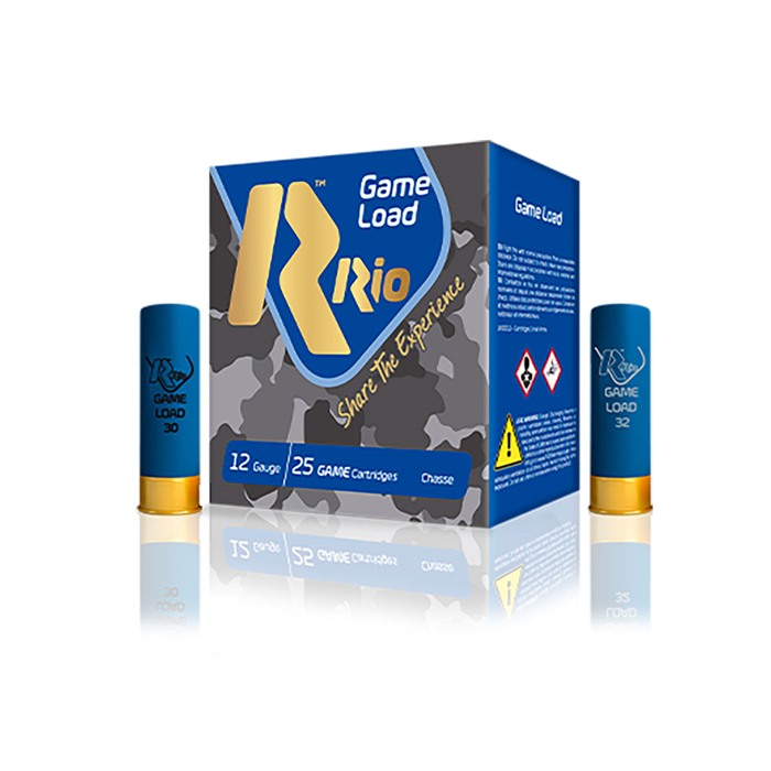 RIO OUTDOORS CORP. GAME LOAD 32 12 GAUGE 2-3/4" 1-1/8OZ #6 SHOT 25/BOX
