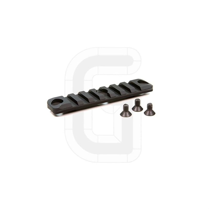 Geissele 02-212HKB HK SMR 3-Hole 7-Slot Accessory Rail Black