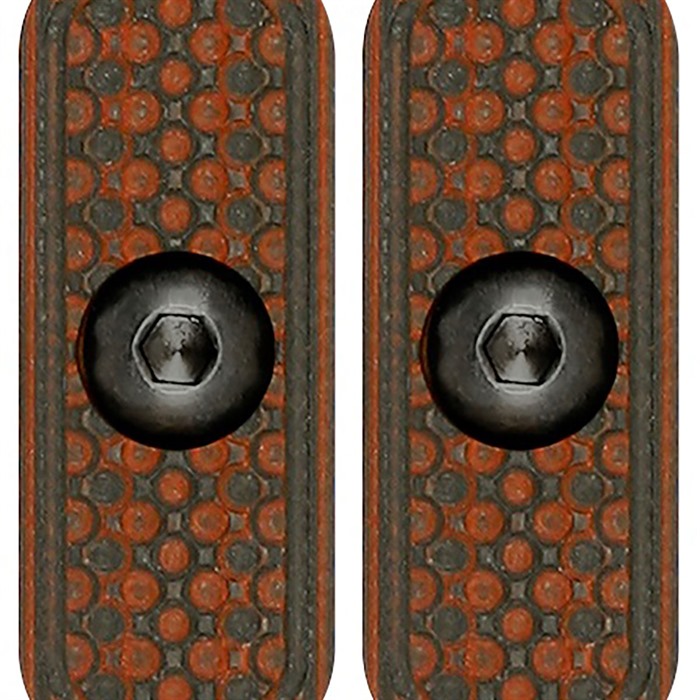 Midwest Industries Lever Stock G10 M-Lok Panel Red/Black 2-Pack G10MPRB