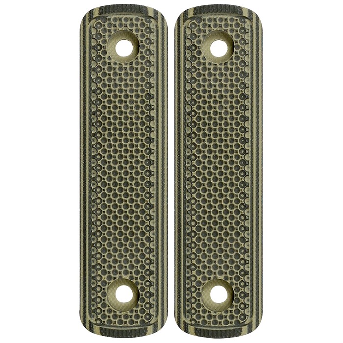 Midwest Industries MI-G10SG-ODB G10 Straight Grip Panel OD Green/Black