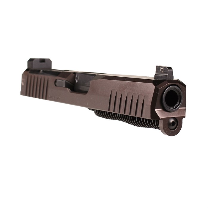 Lone Wolf LWD-DKSLIDE19-G3-ORB 9mm Bronze RMR Cut Slide Glock 19 Gen3