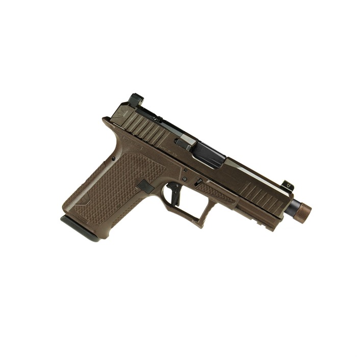 Lone Wolf Dusk 19 LWD-DUSK19-ORB-TH 9mm 3.9" Threaded Barrel 15+1 Bronze/Brown