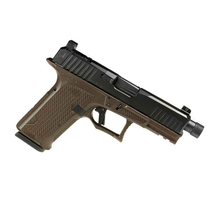 Lone Wolf Dusk 19 LWD-DUSK19-BLK-ORB-TH 9mm 15+1 3.9" Threaded Barrel