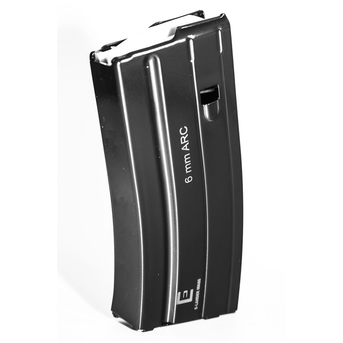 E-LANDER AR-15 6MM ARC 17 ROUND STEEL MAGAZINE BLACK