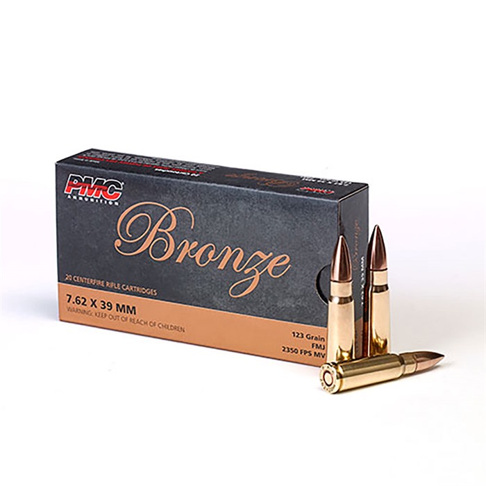 PMC BRZN 7.62x39 123GR FMJ 20