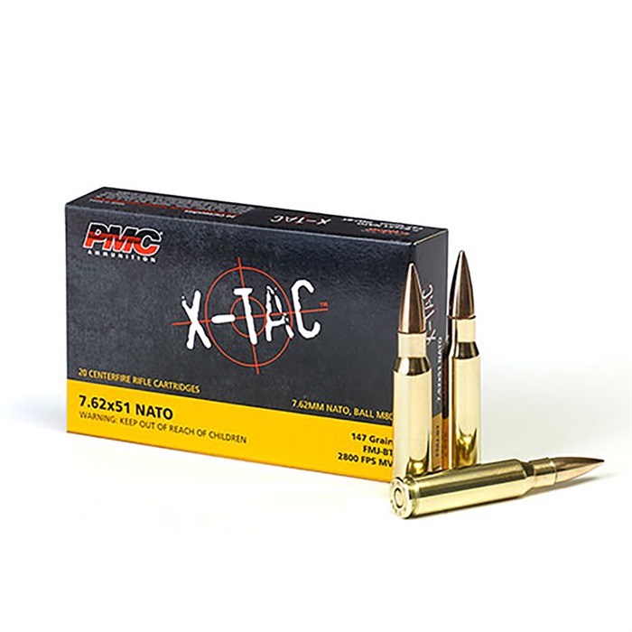 PMC X-TAC 7.62X51 147GR FMJ-BT