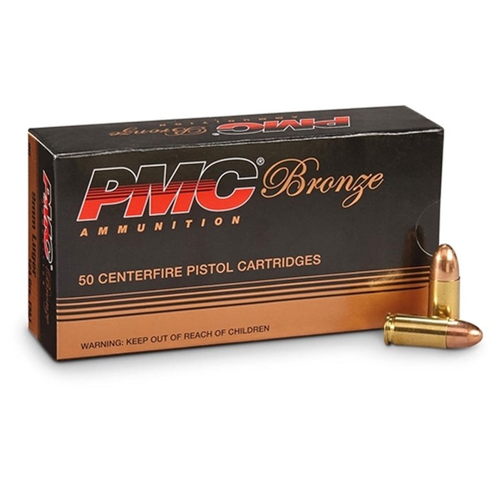 Buy PMC 9H 9MM 147GR FMJ Ammo 50CT online
