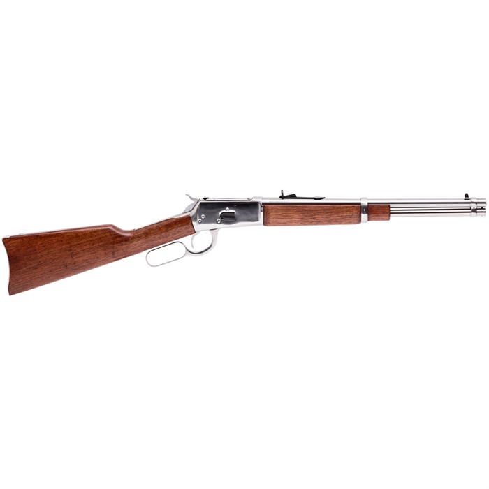 Rossi 923571693 Lever Action Rifle, 357 Mag, 16" Stainless Steel Barrel, 8-Round, Hardwood Stock, Right Hand Orientation