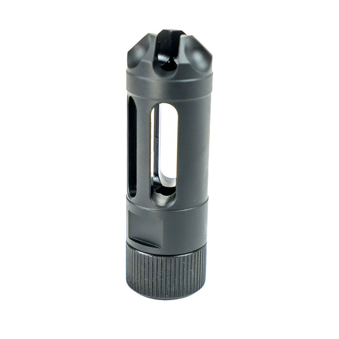 Faxon FFMD4508PFHSQPQ 458 Cal Muzzlok Ported Flash Hider Black Nitride