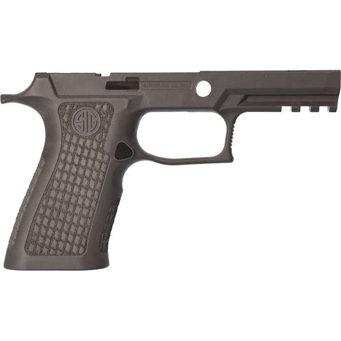 Ltxg 9/40/357 Grip Module Laser Engraved ~Sig Sauer® P320-XCARRY Ltxg Grip Module Laser Engraved P320-X Carry 9/40/357 Gray