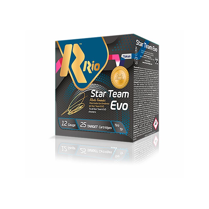 RIO OUTDOORS CORP. STAR TEAM TARGET 32 HV 12 GA 2.75" 1-1/8OZ #7.5 SHOT 25/BOX