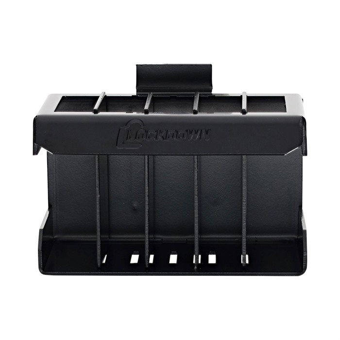 LOCKDOWN SAFE & SECURITY ACC. SECUREWALL MAGAZINE RACK FOR PISTOL MAGAZINES BLACK