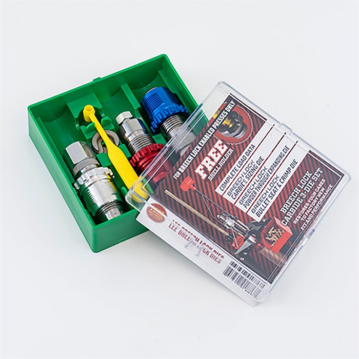 Lee Precision 91876 .32 S&W Long Breech Lock Carbide 3-Die Set - Lee Precision - 32 S&W