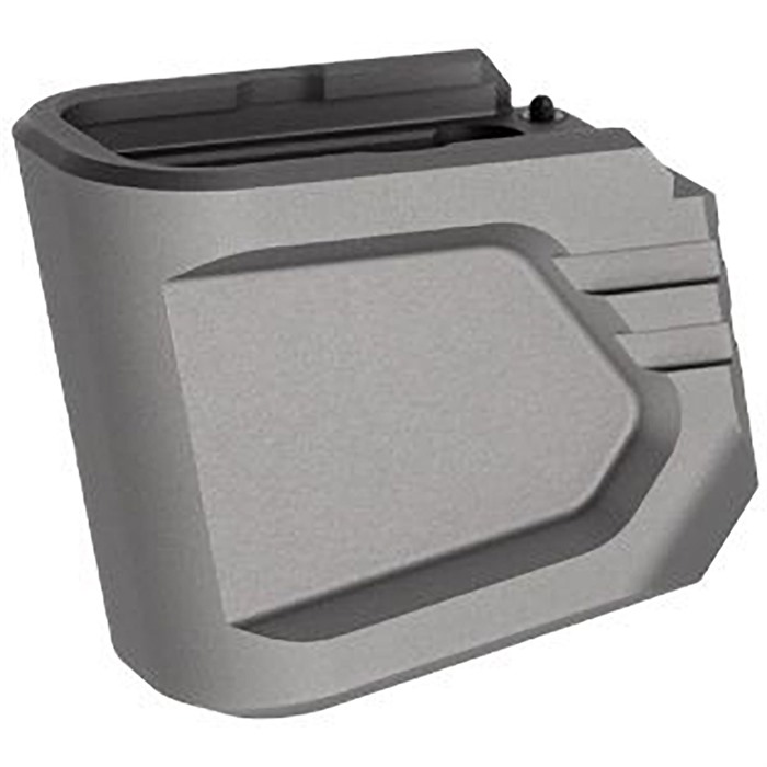TYRANT CNC +4 MAGAZINE EXTENSION FOR GLOCK 43X/48 GRAY