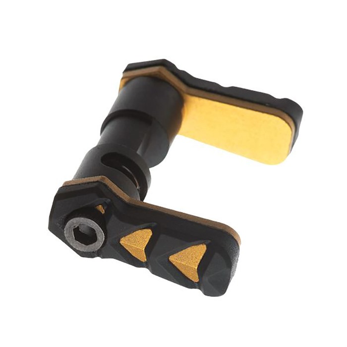 Tyrant Designs TD-SSAR-GOLD NexGen 45/90 Ambidextrous AR-15 Safety Selector