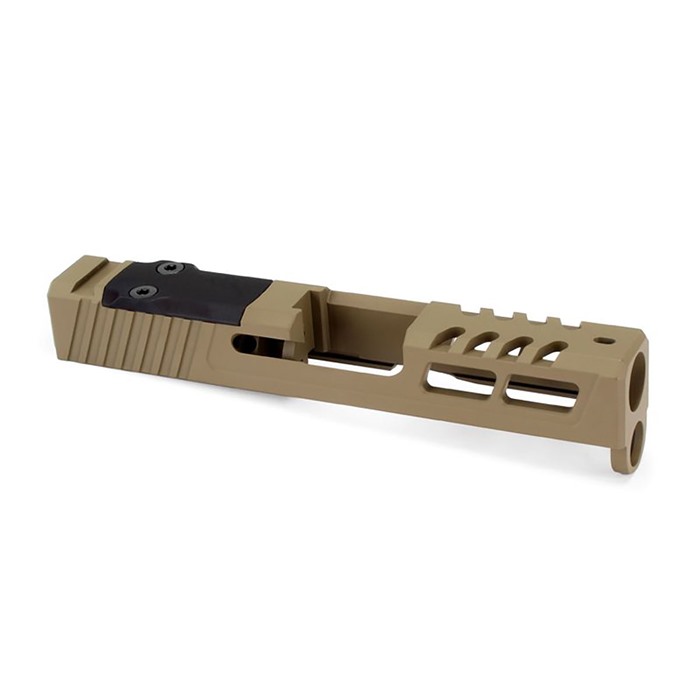 Zaffiri ZPS.2 43X Slide 9mm Luger Optic Ready FDE for Glock 43/43X