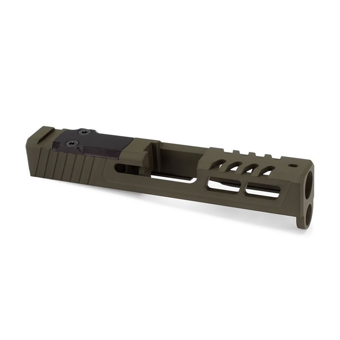 Zaffiri ZPS.2.43.OD Slide Glock 43/43X 9mm Optic Ready OD Green