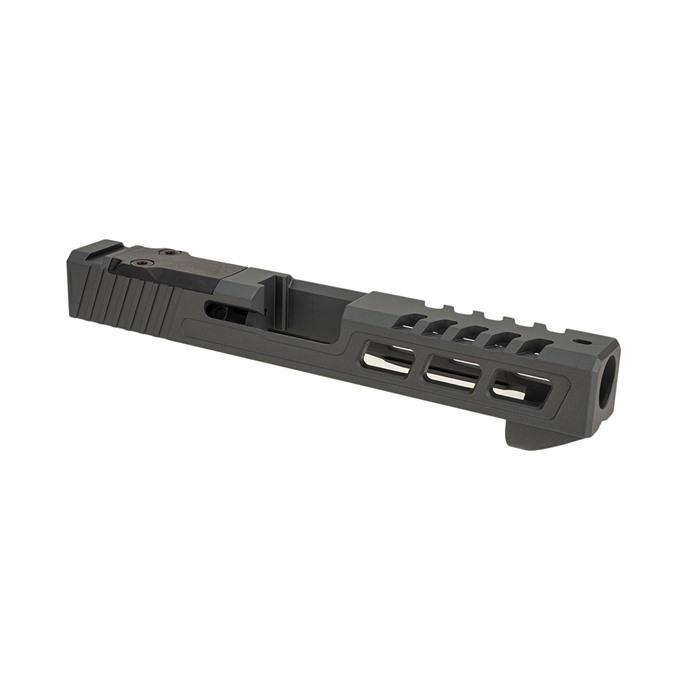 Zaffiri ZPS.2.48.SG Slide Glock 48/43X 9mm Luger Optic Ready Sniper Gray