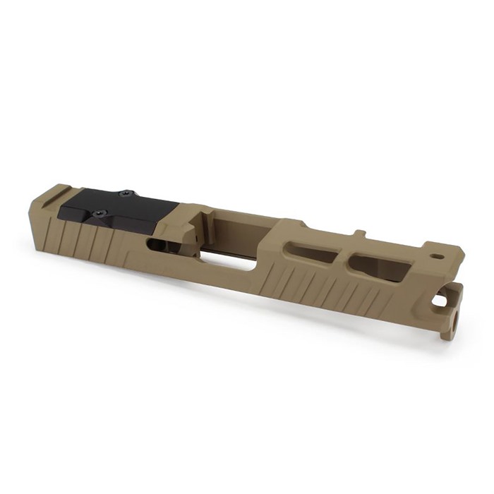 Zaffiri ZPS.4.19.FDE Slide Glock 19 Gen 3 9mm Luger Optic Ready FDE